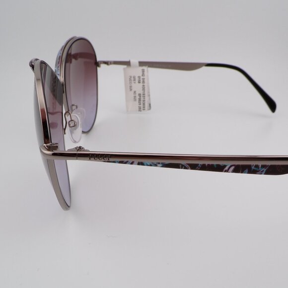 Pucci Abstract Print Rounded Cat Eye Shades, Oversized Novelty Summer - Picture 8 of 16